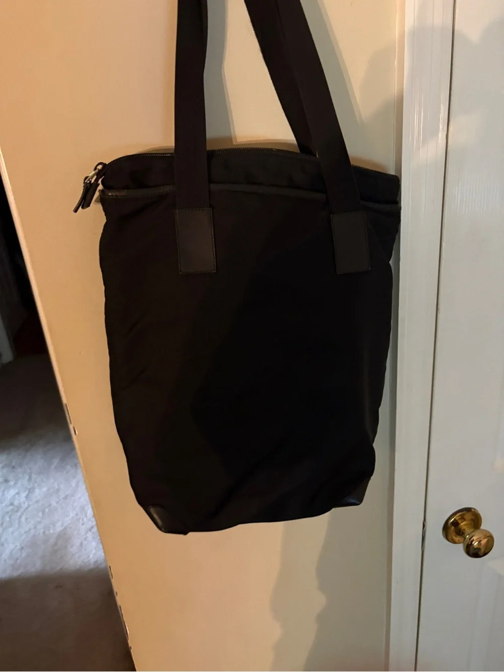 Nylon Gucci a‎ nylon shoulder bag
